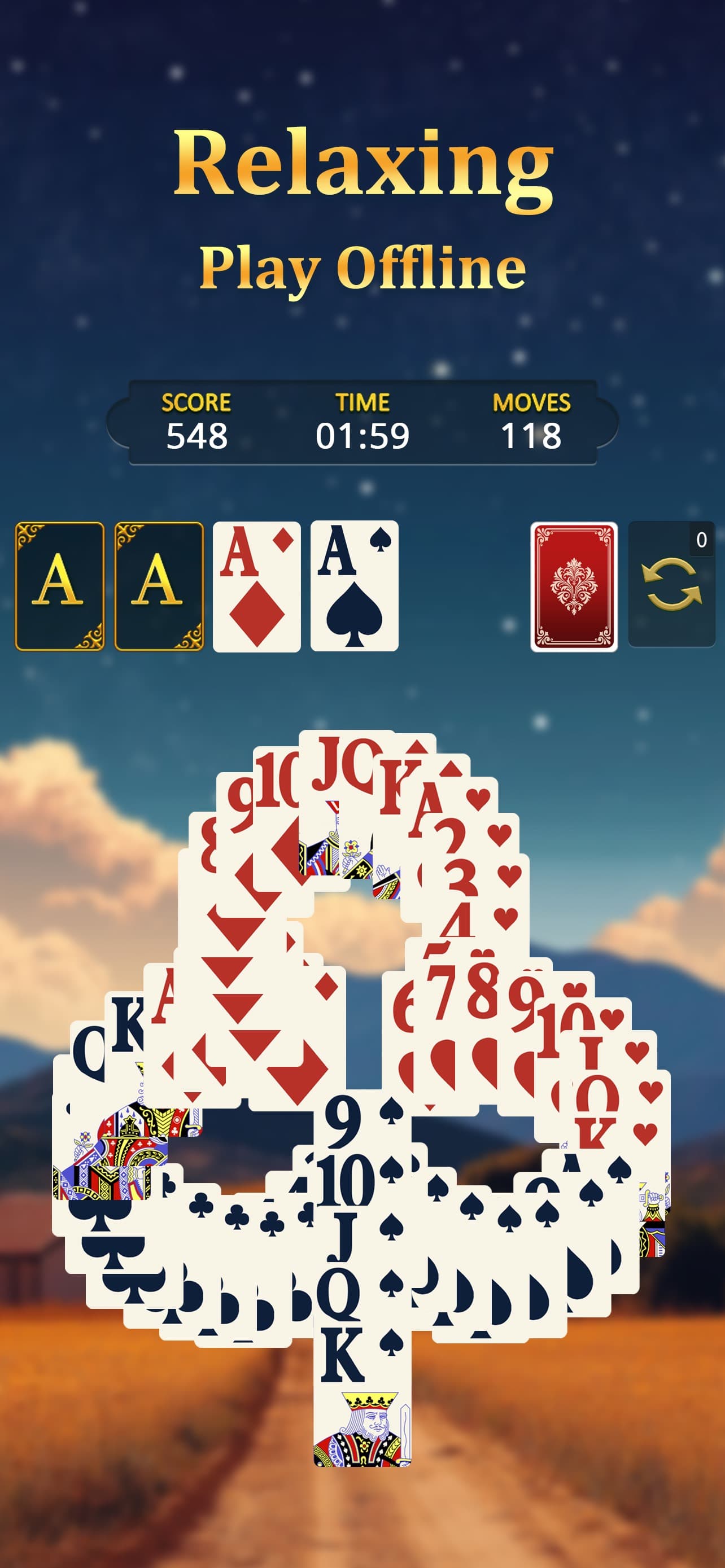 Solitaire Cozy - Big Card screenshot 6 - screenshot