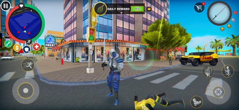 Rope Hero: Mafia City Wars screenshot 1 - screenshot