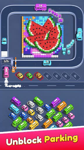 Parking Flow Color: Car Puzzle screenshot 3 - screenshot