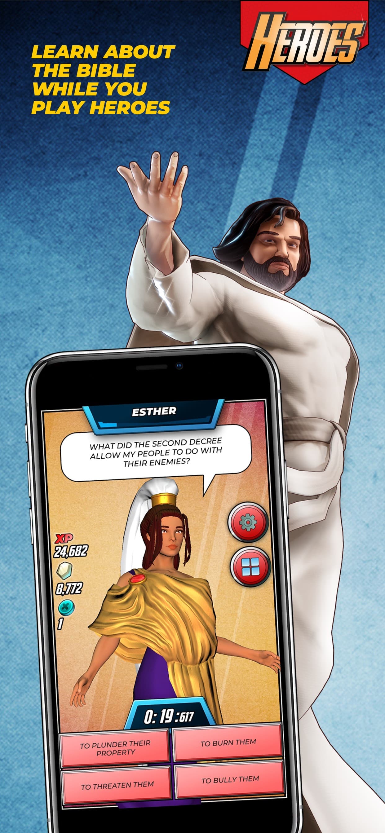 Bible Trivia Game: Heroes screenshot 2 - screenshot