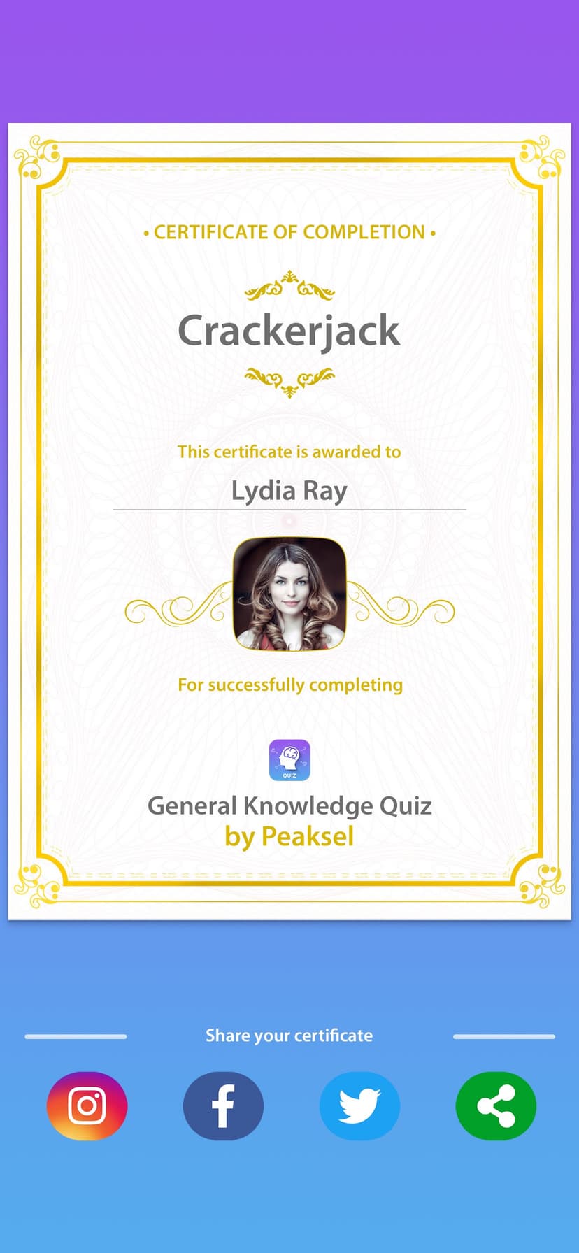 General Knowledge Quiz Game screenshot 5 - screenshot
