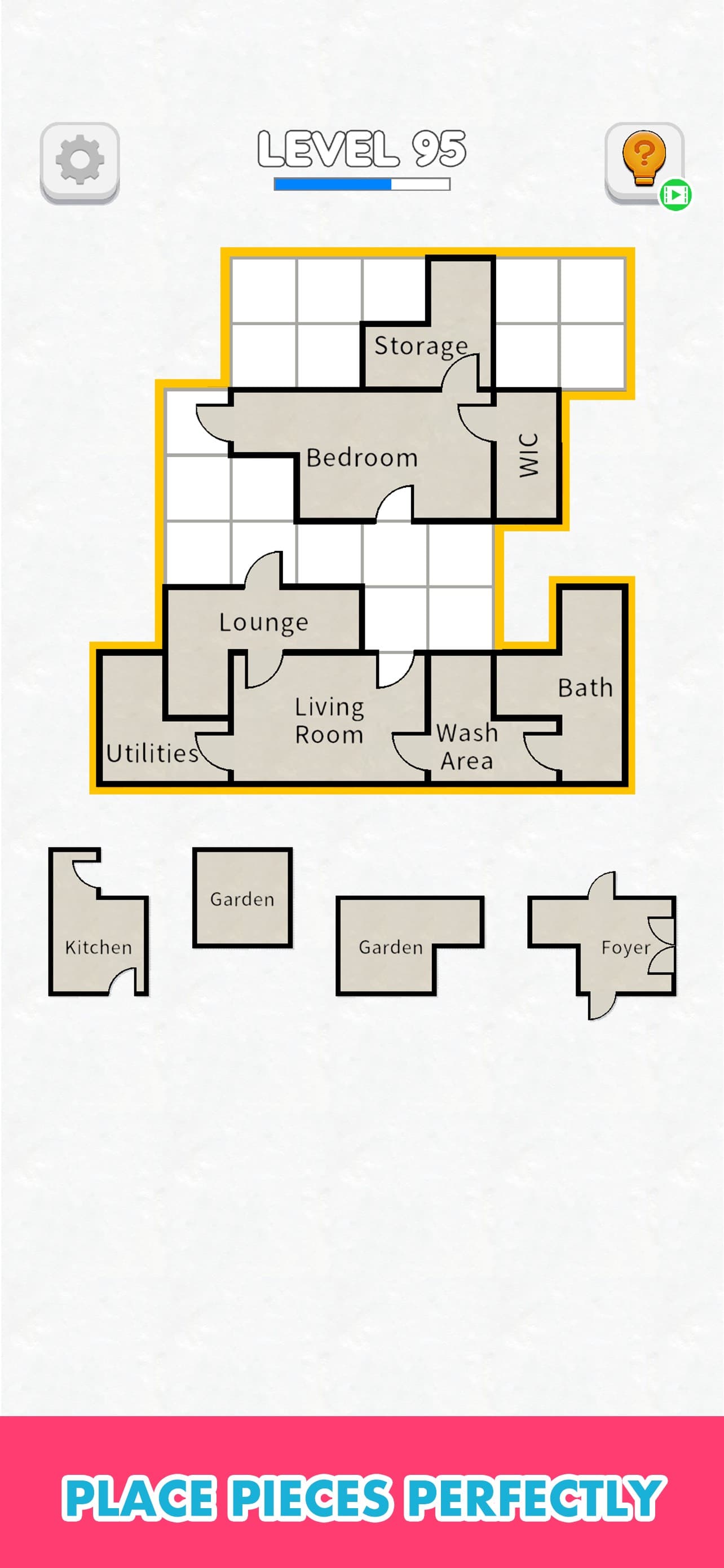 Room Sort - Floor Plan Puzzle screenshot 3 - screenshot