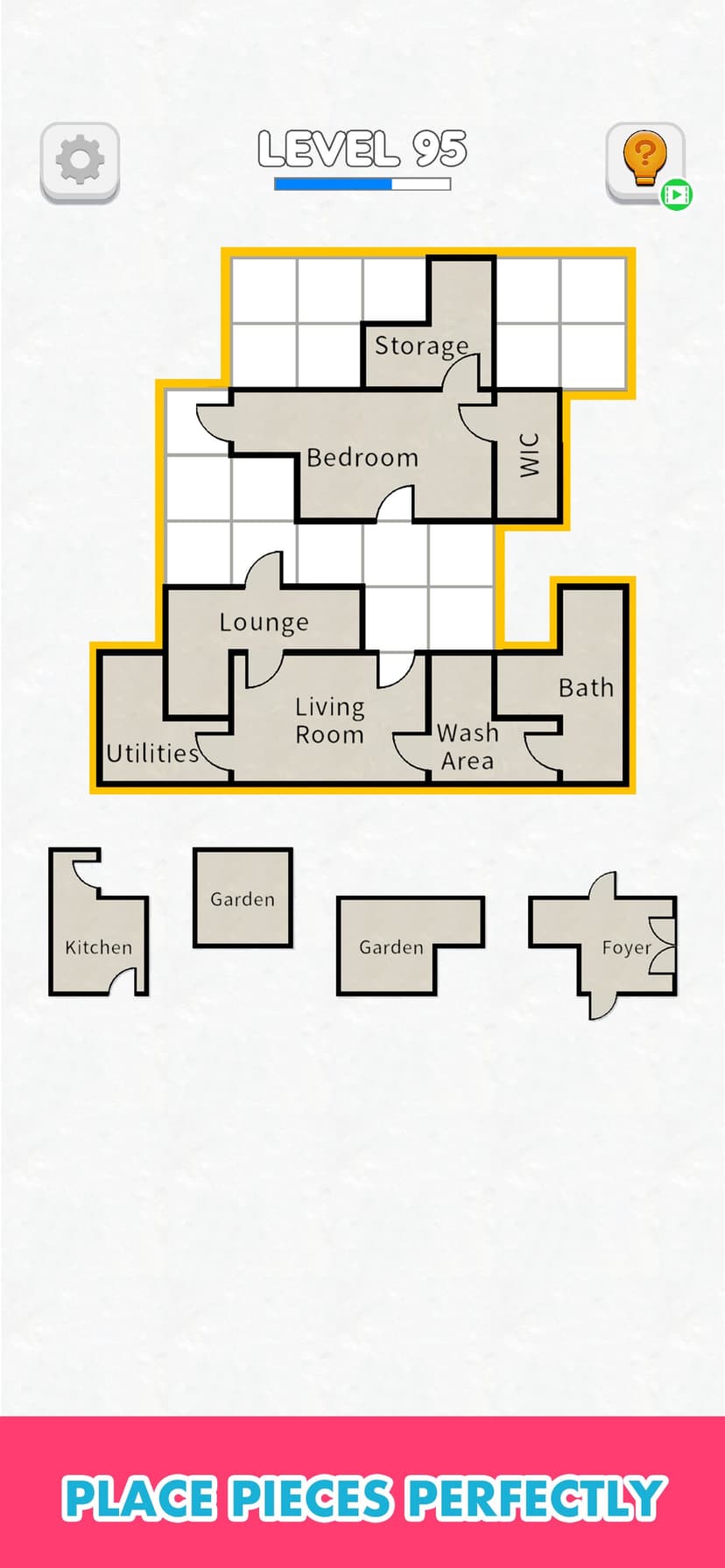 Room Sort - Floor Plan Puzzle screenshot 3 - screenshot