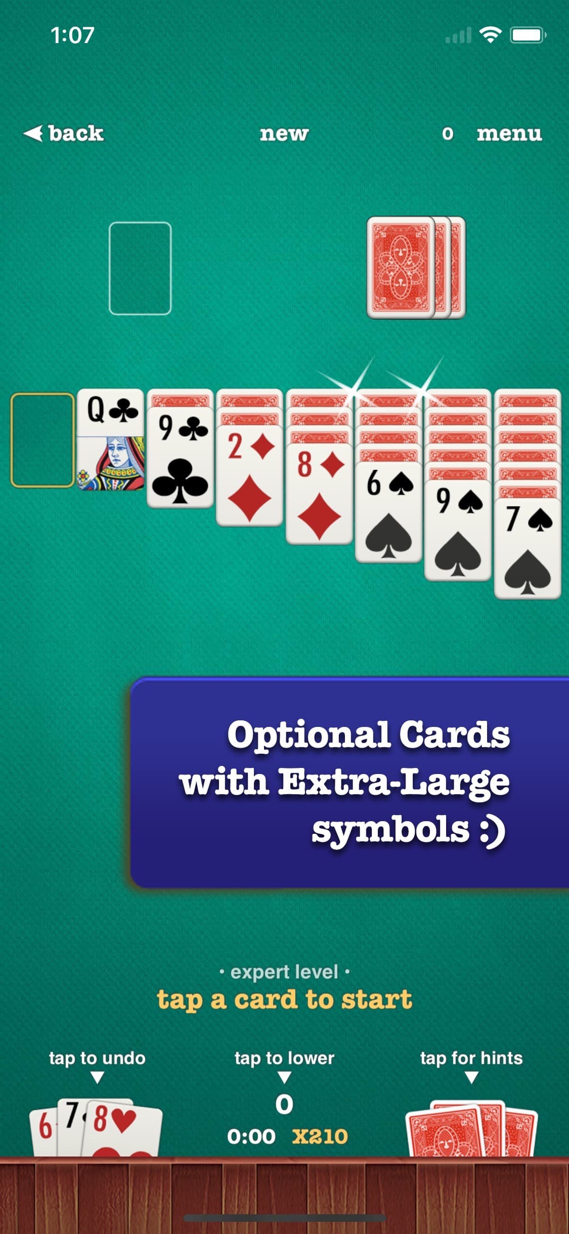 Solitaire ▻ Spiderette screenshot 3 - screenshot