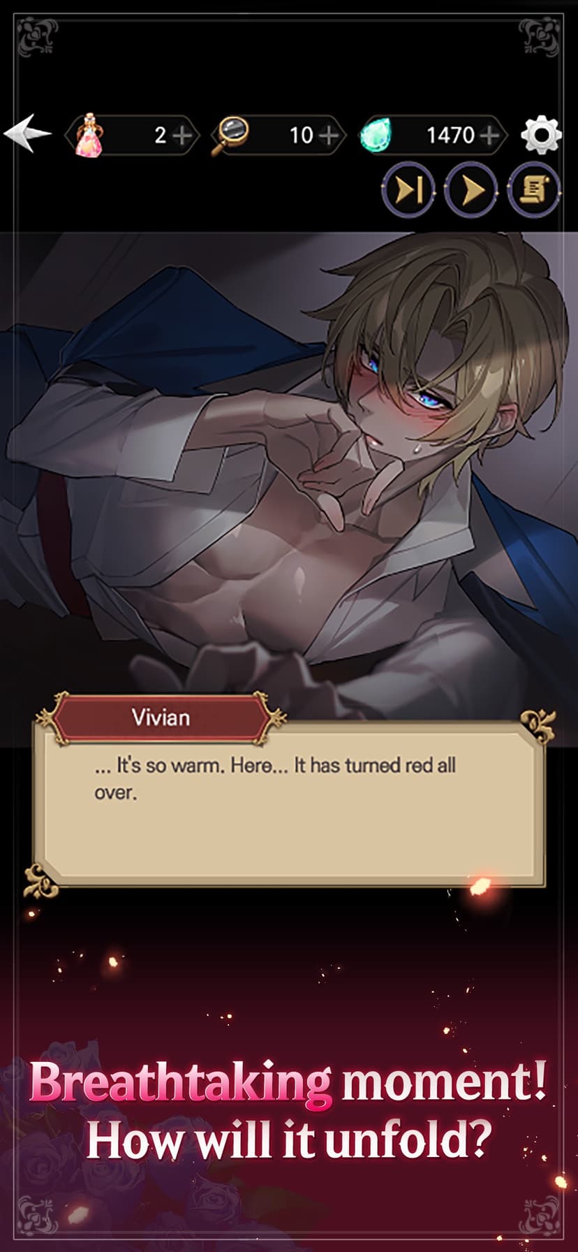 Secret kiss with knight: Otome screenshot 3 - screenshot