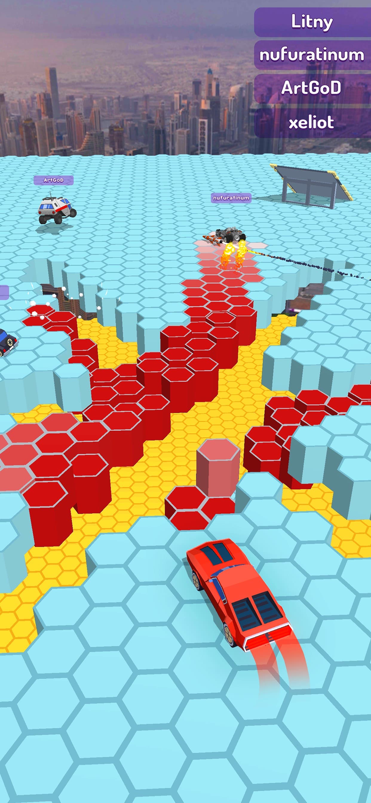 Race Arena - Fall Car Battle screenshot 2 - screenshot