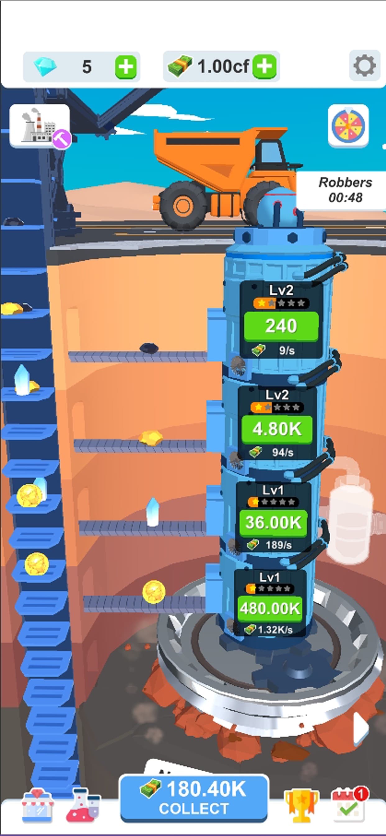 Idle Dig Factory screenshot 2 - screenshot