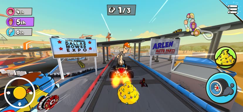 Warped Kart Racers screenshot 1 - screenshot