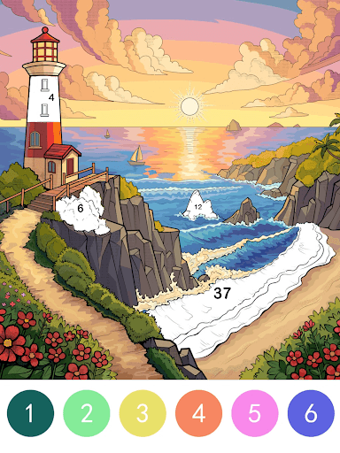 Pop Color - Paint by number screenshot 22 - screenshot