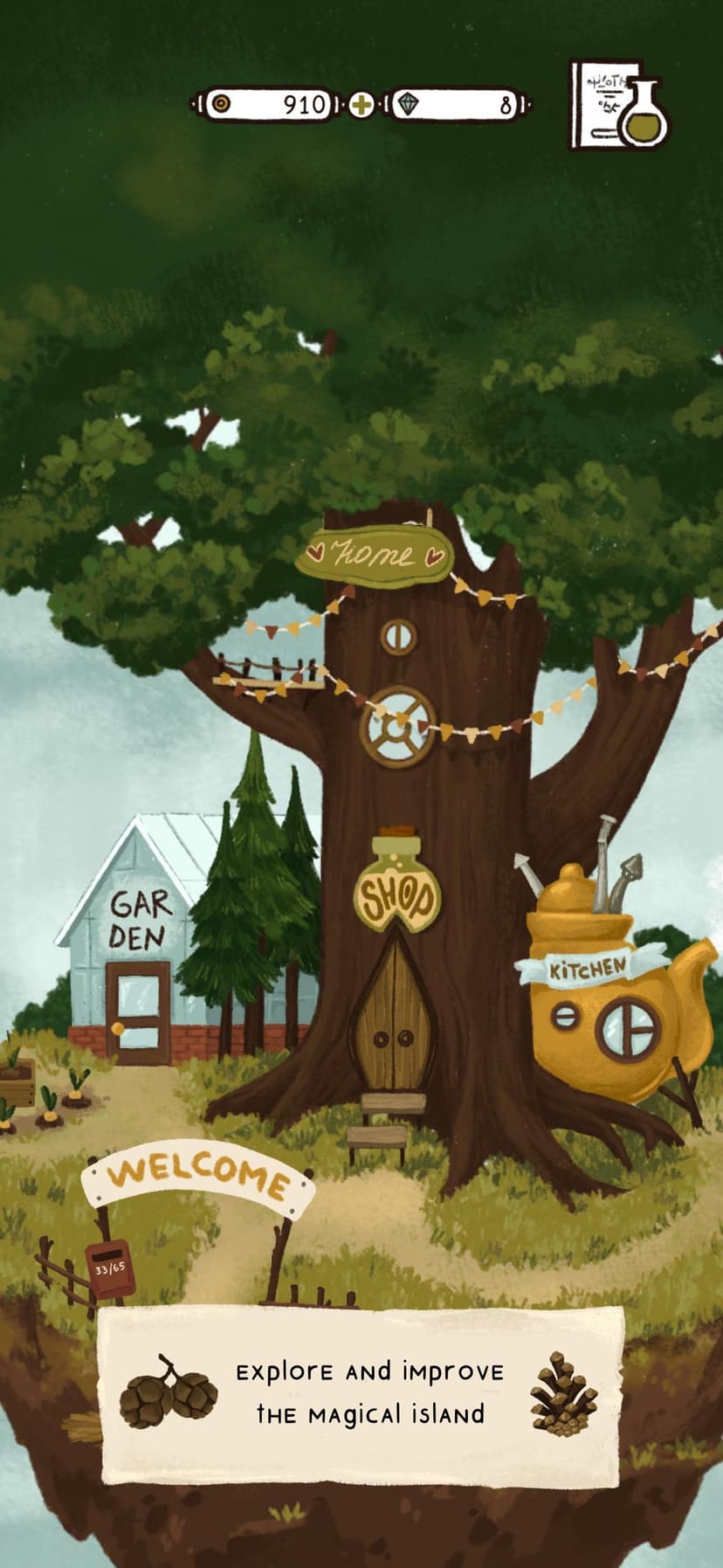 Olivia. The Witch's Magic Shop screenshot 1 - screenshot