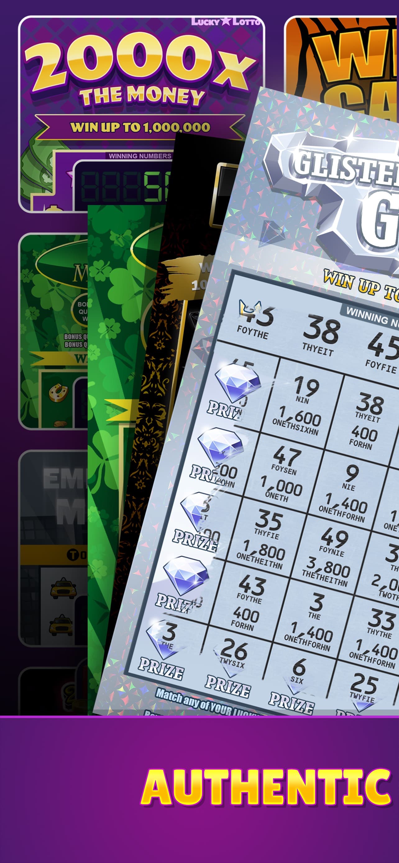 Lucky Lotto - Mega Scratch Off screenshot 1 - screenshot