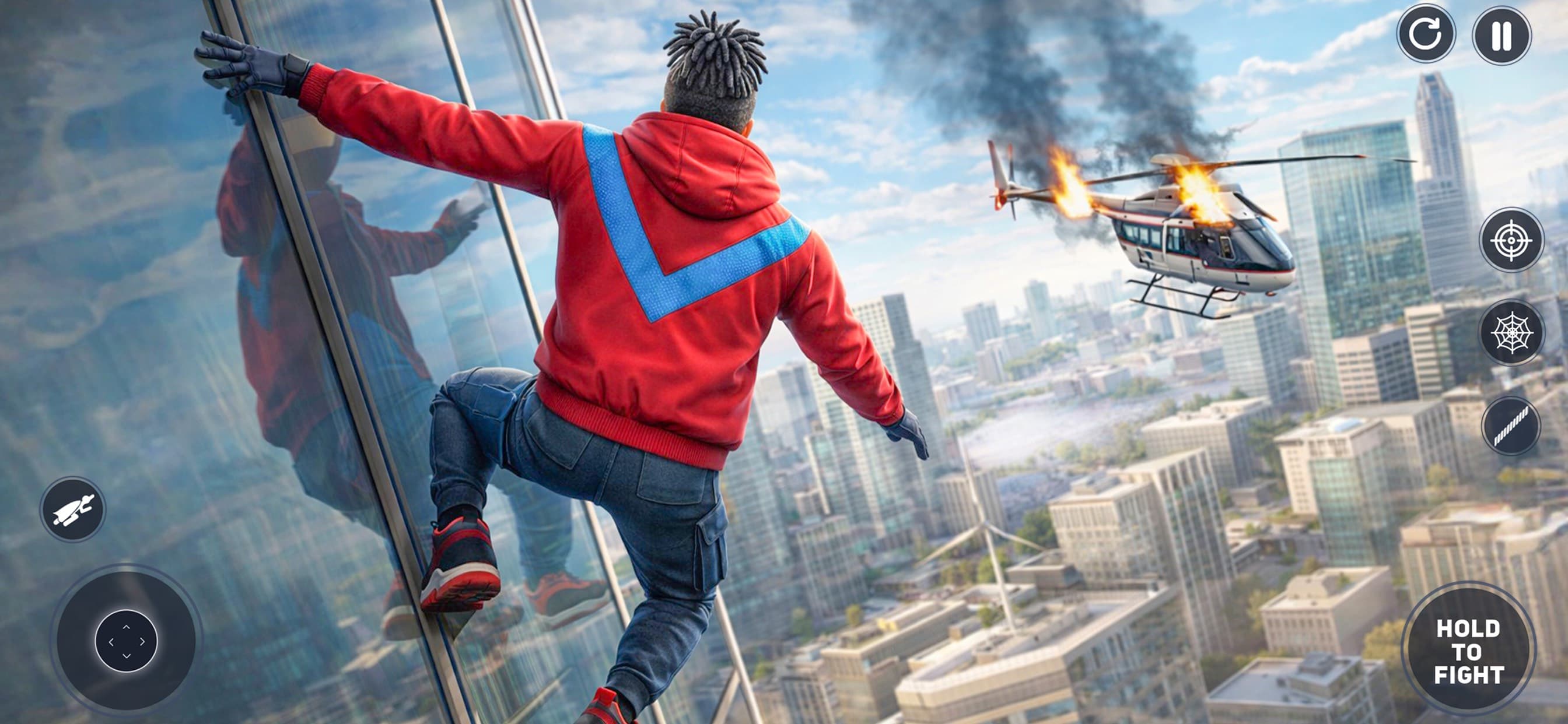 Amazing Rope Hero Spider Games screenshot 2 - screenshot