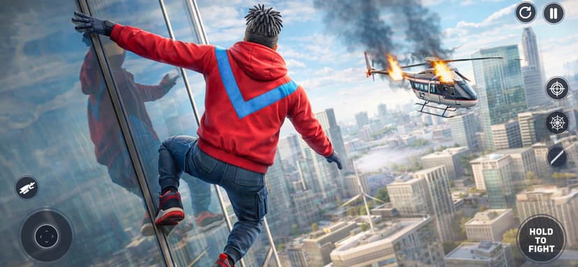 Amazing Rope Hero Spider Games screenshot 2 - screenshot