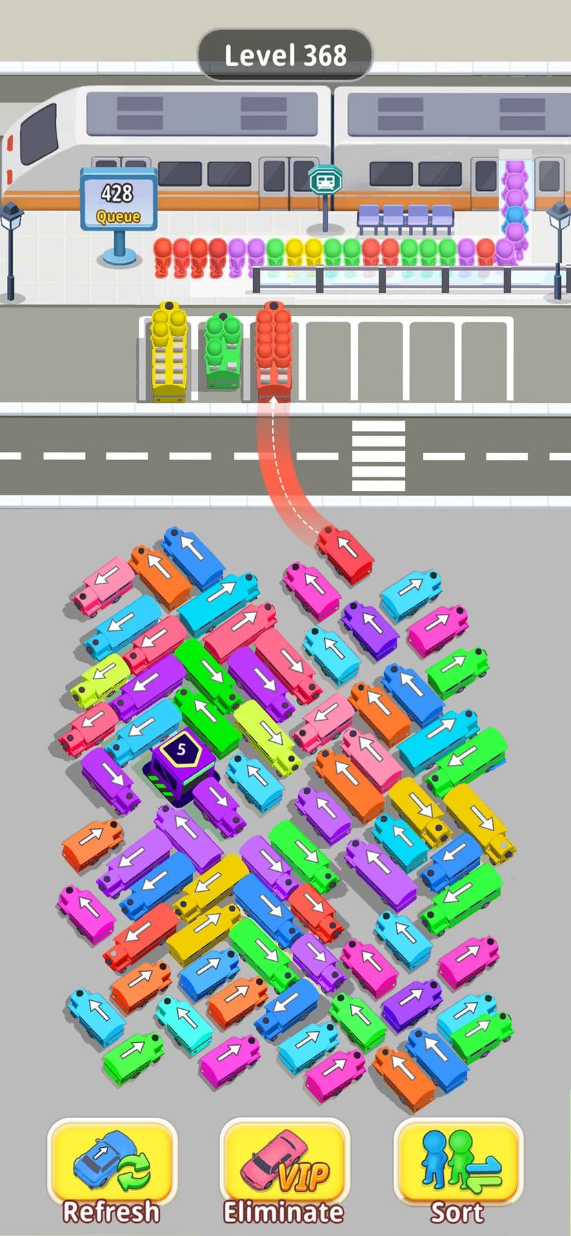 Traffic Out - Car Bus Jam 3D screenshot 4 - screenshot