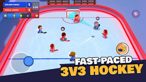Pocket Hockey Stars screenshot 1 - screenshot