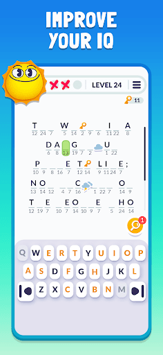 Cryptogram: Logic Puzzle Game screenshot 7 - screenshot