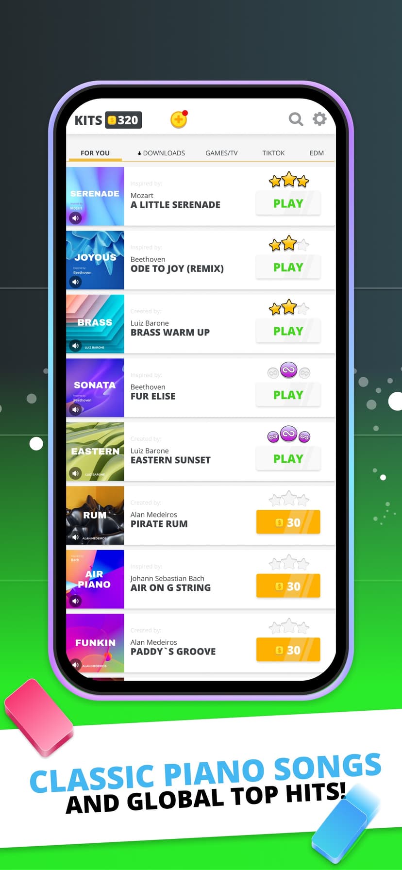 Infinite Tiles - EDM & Piano screenshot 2 - screenshot