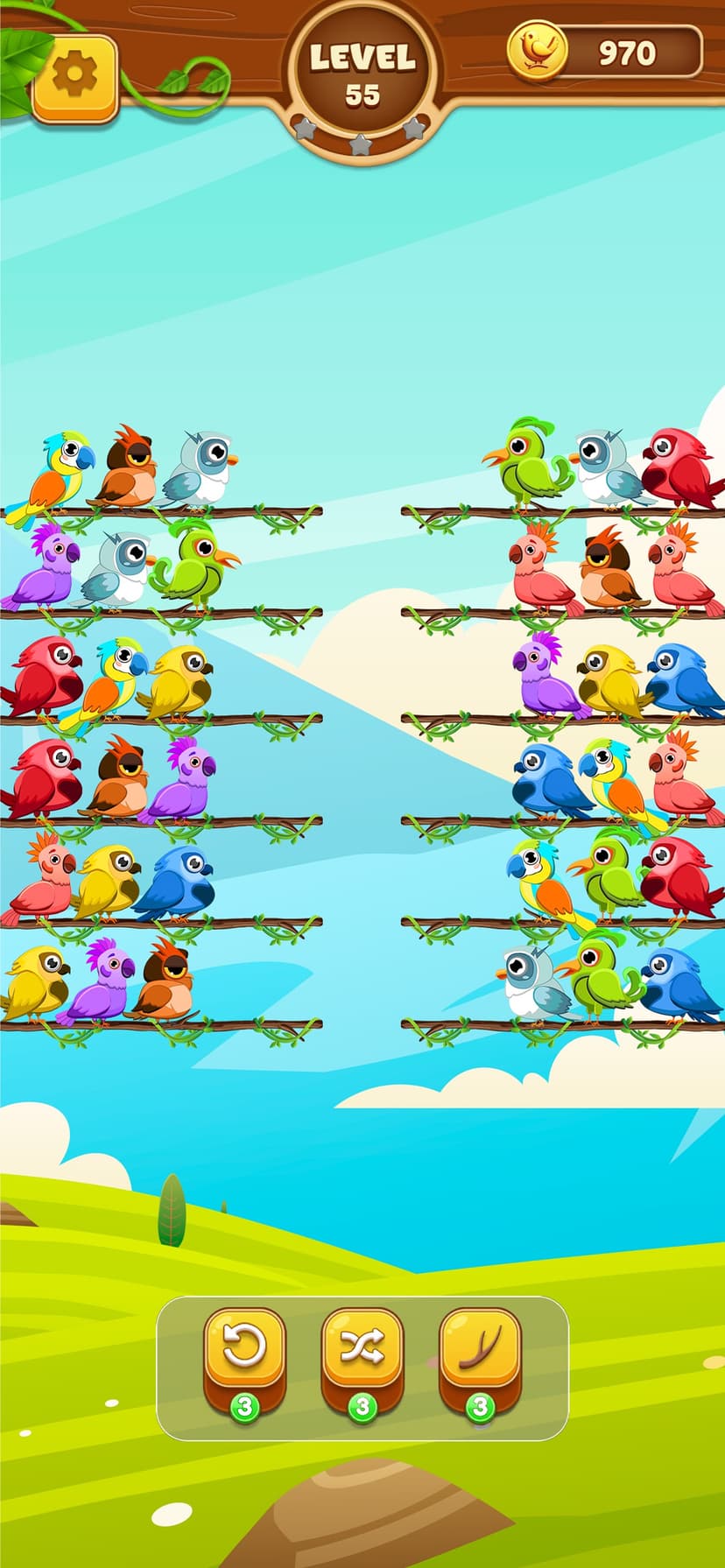 Magic Bird Sort screenshot 4 - screenshot