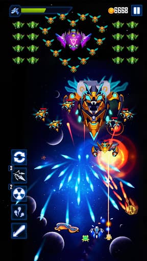 WindWings: Galaxy attack Pro screenshot 3 - screenshot
