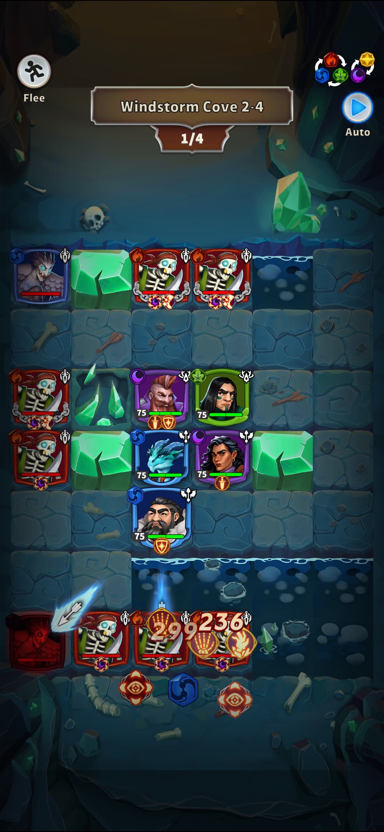Friends & Dragons - Puzzle RPG screenshot 7 - screenshot