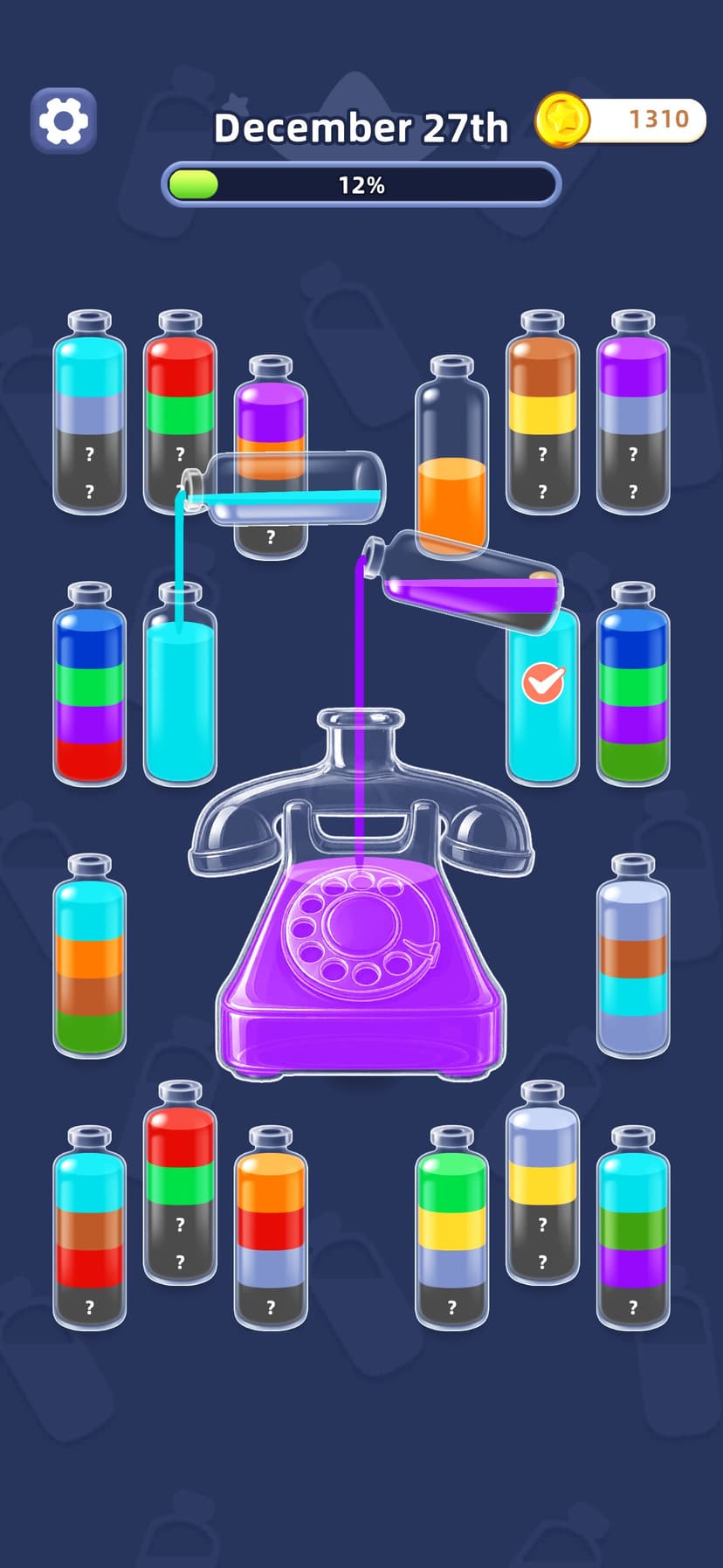 Water Jam Sort - Match Puzzle screenshot 3 - screenshot