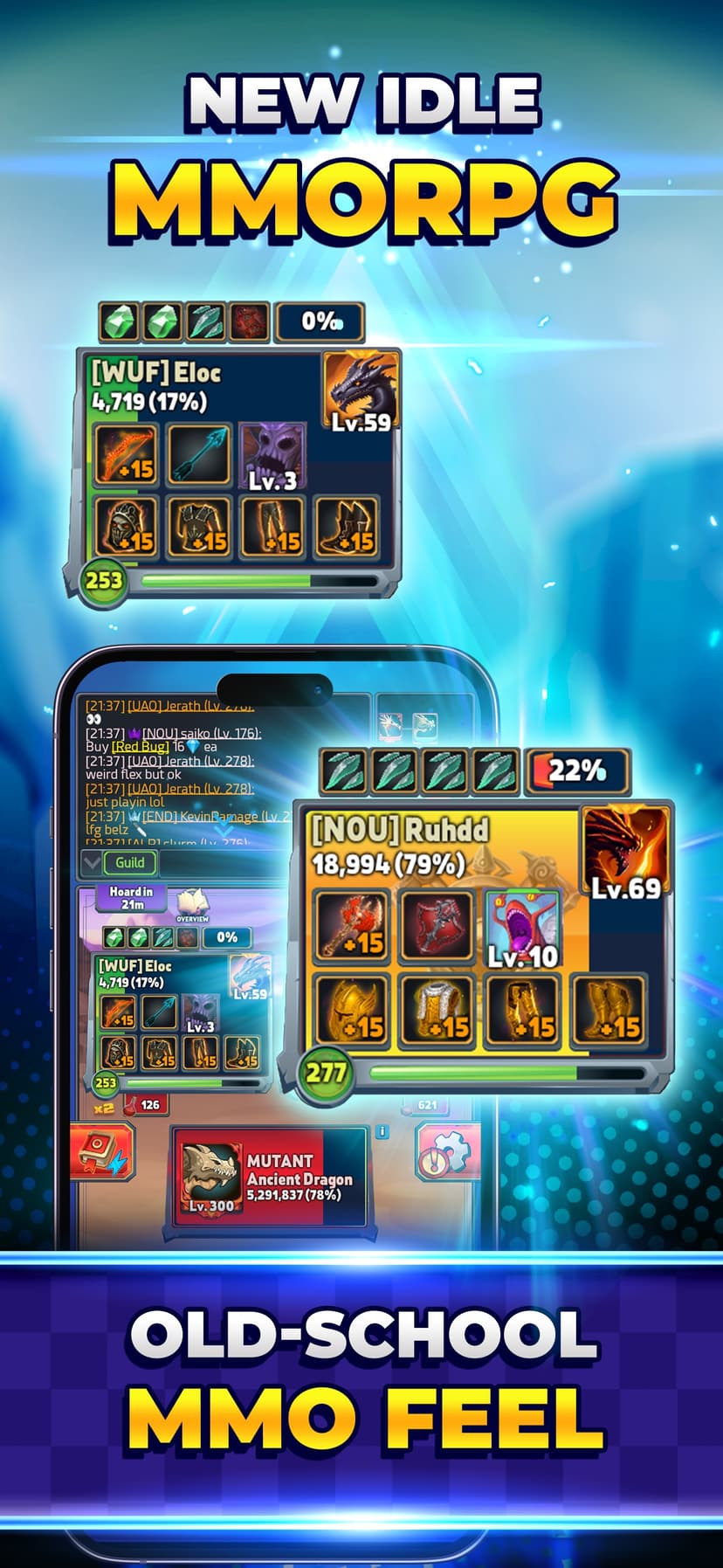 Corah: Multiplayer Idle Game screenshot 1 - screenshot