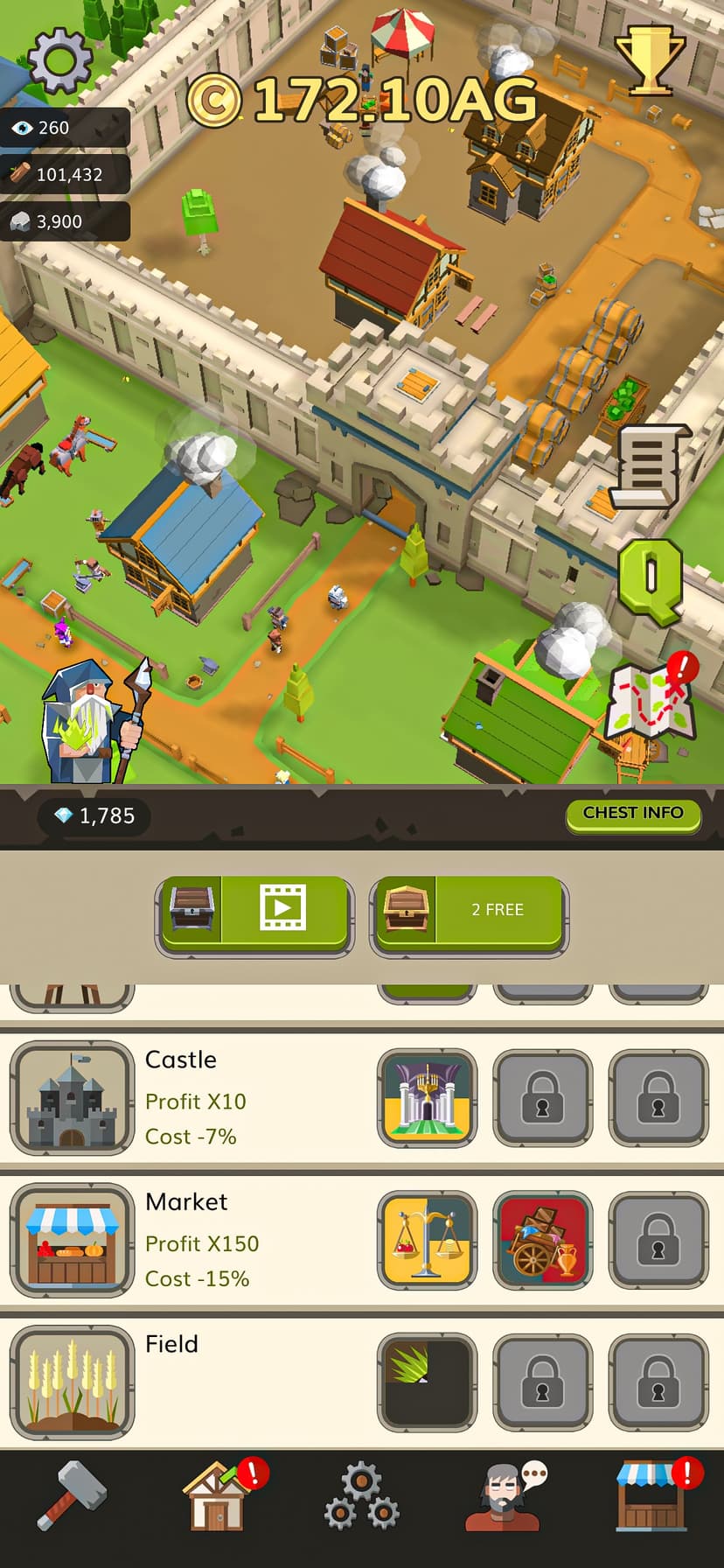 Medieval: Idle Tycoon Clicker screenshot 7 - screenshot