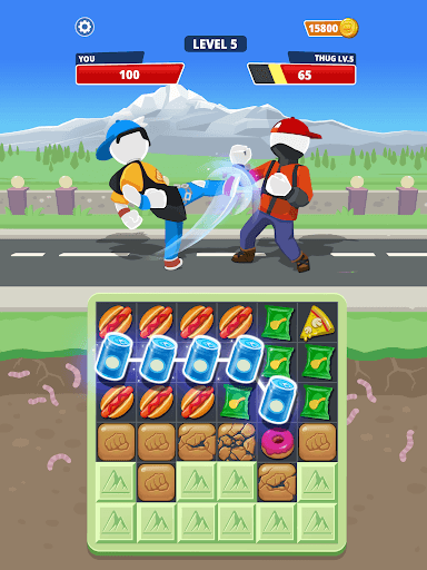 Match Hit - Puzzle Fighter screenshot 14 - screenshot