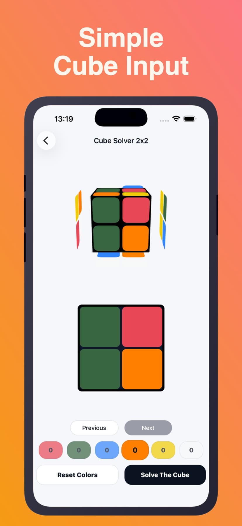 Rubix Cube Solver CubeXpert screenshot 2 - screenshot