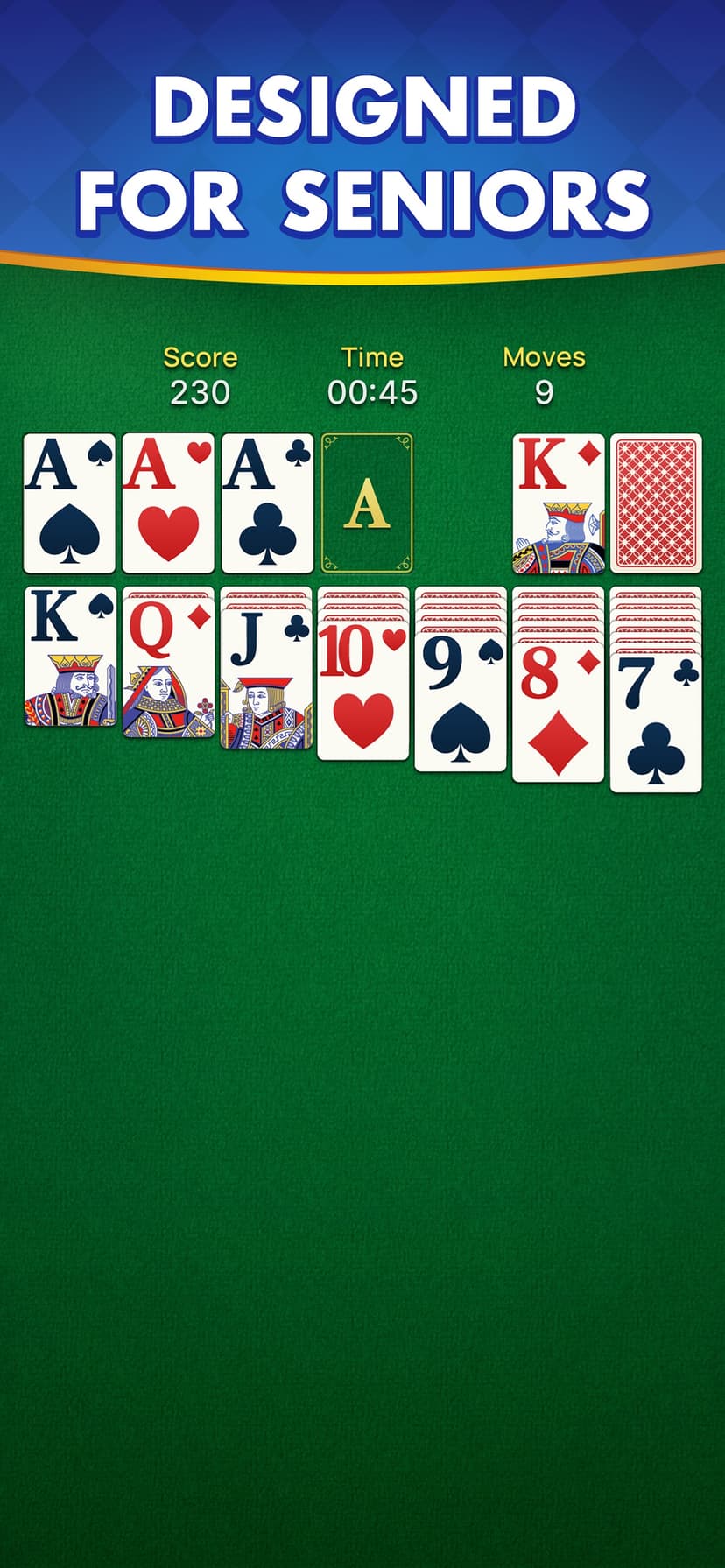 Vigor Solitaire for Seniors screenshot 1 - screenshot