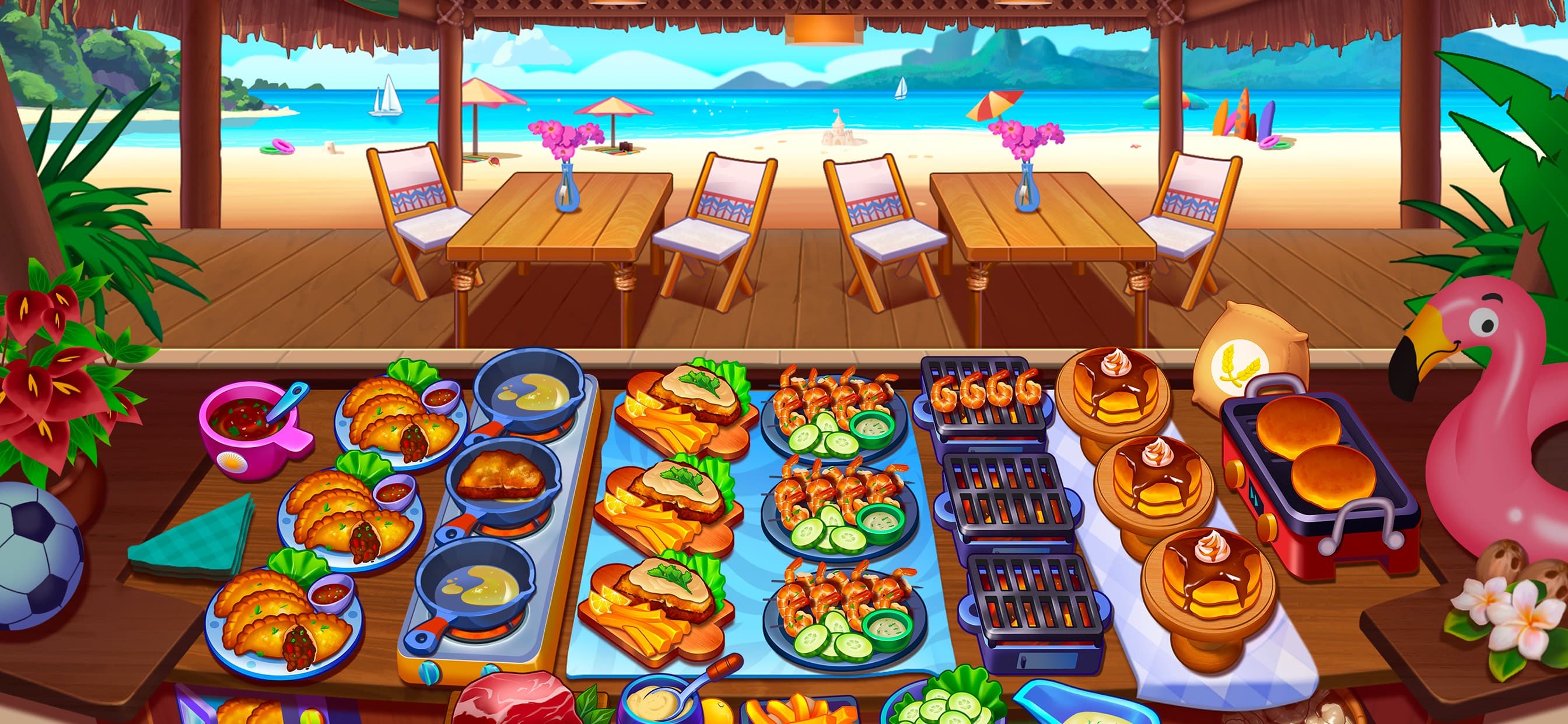 Kitchen Crush Restaurant Game screenshot 1 - screenshot