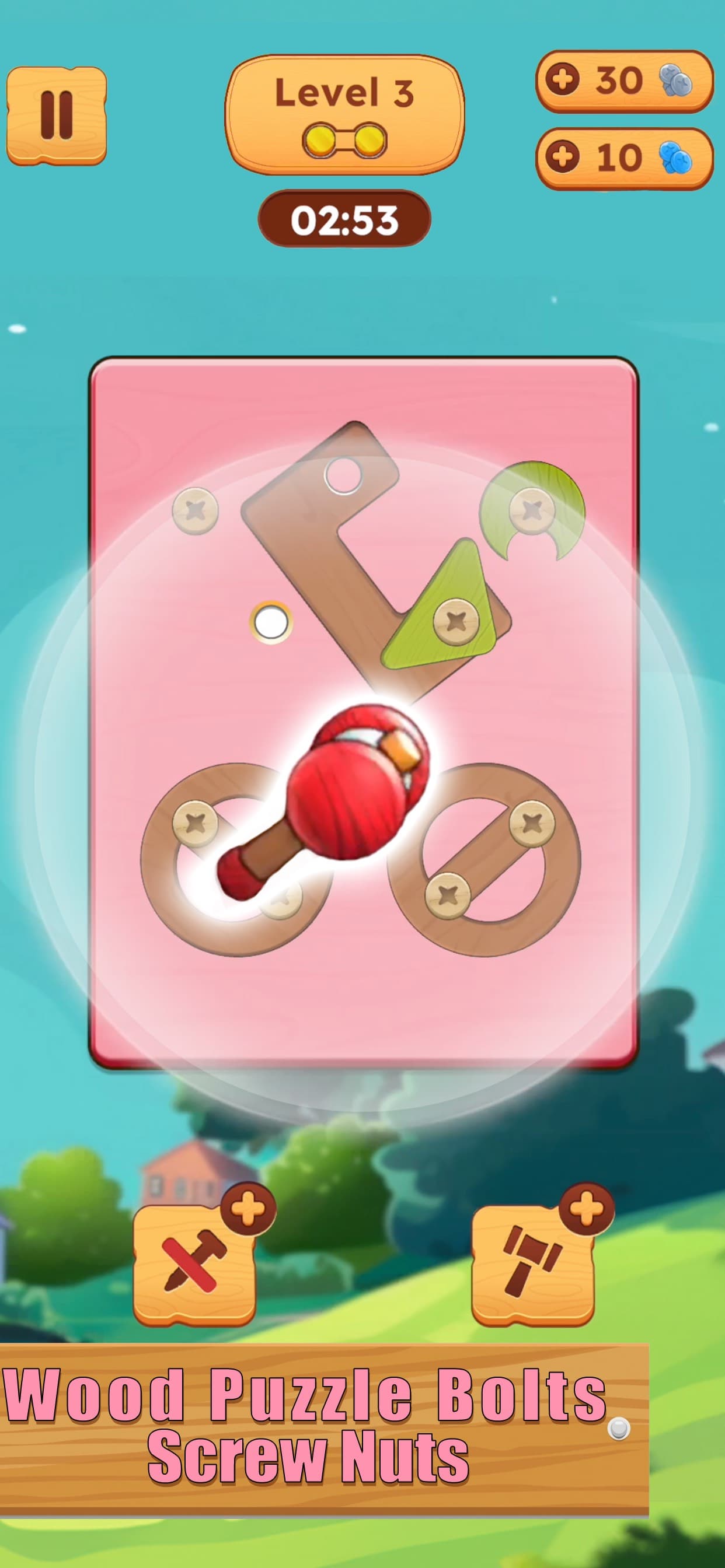 Crazy Screws: Wood Bolts&Nuts screenshot 3 - screenshot