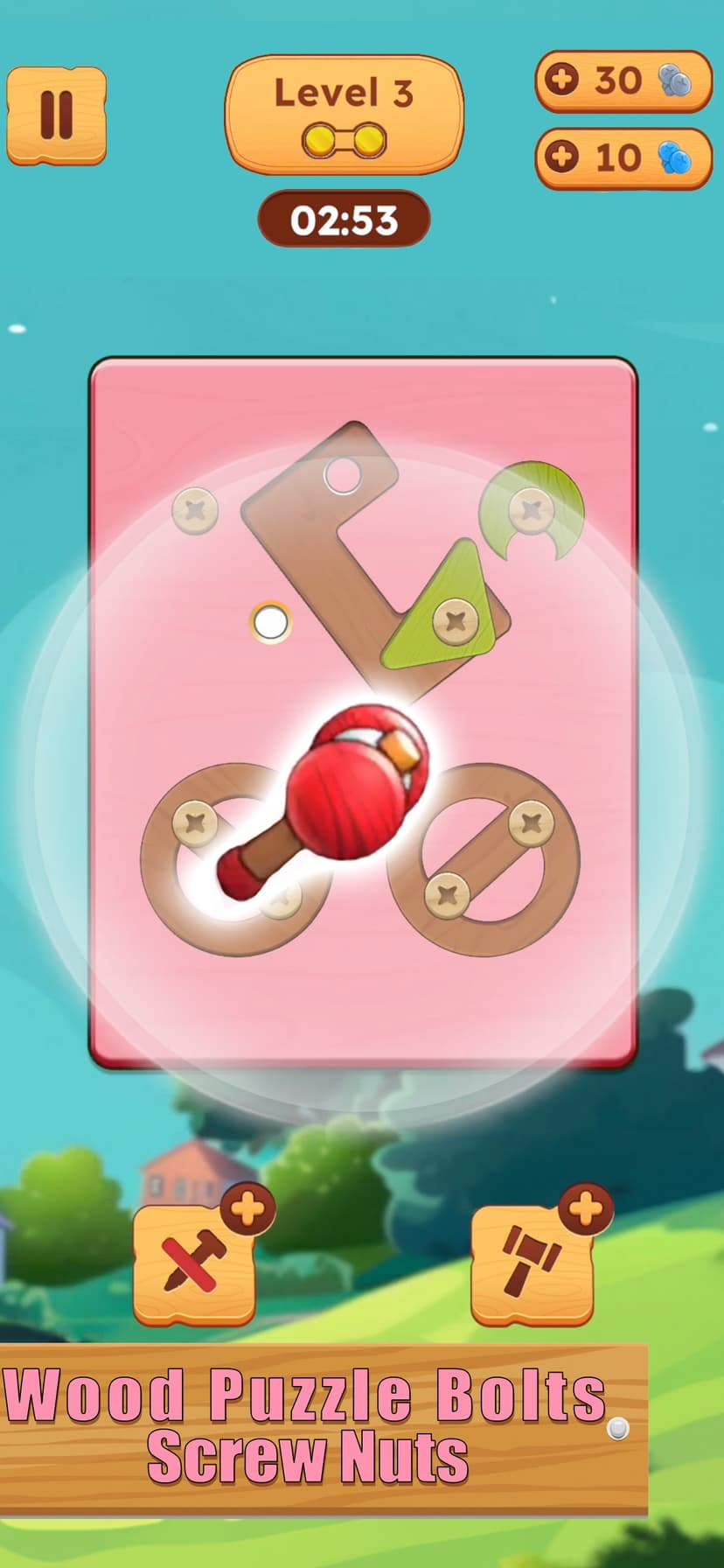 Crazy Screws: Wood Bolts&Nuts screenshot 3 - screenshot