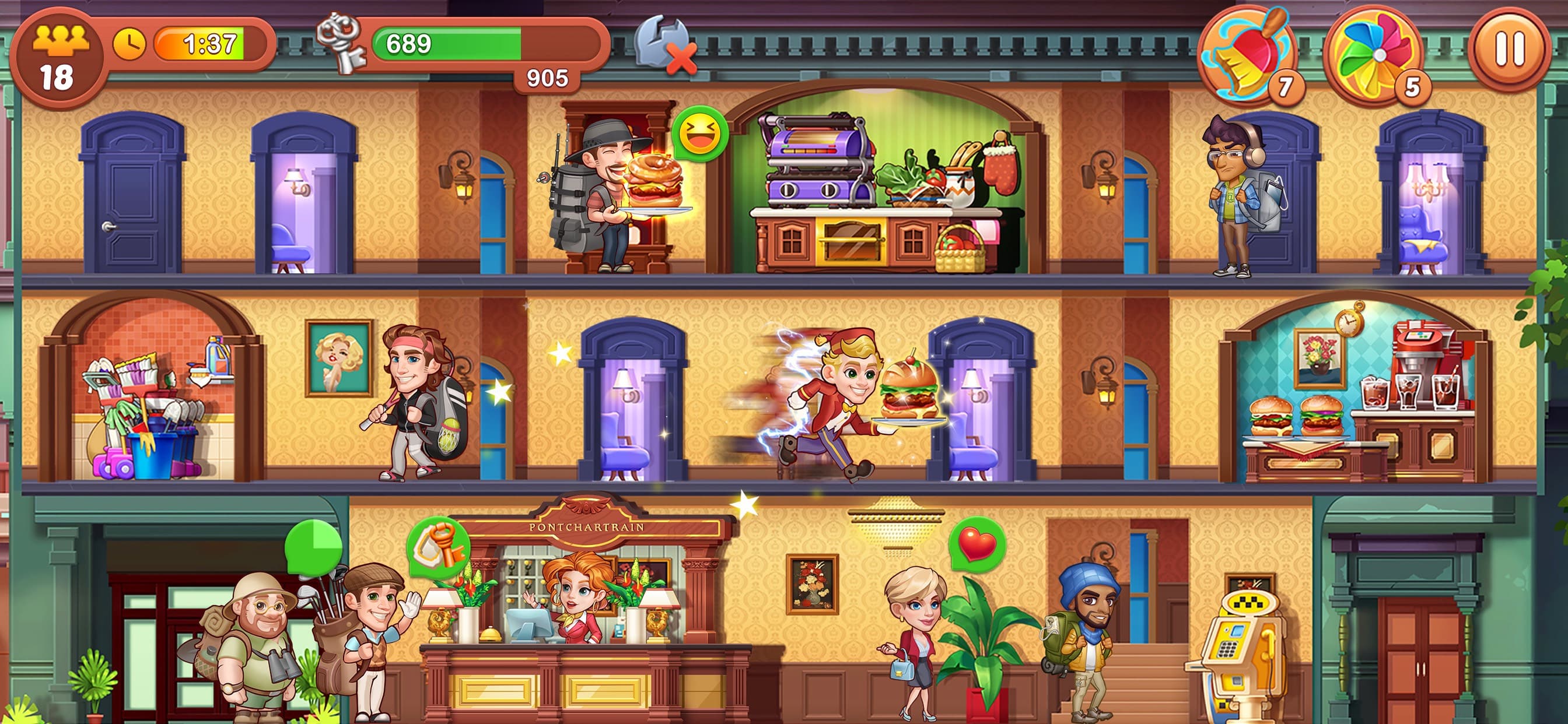 Hotel Fever: Doorman Mania screenshot 5 - screenshot
