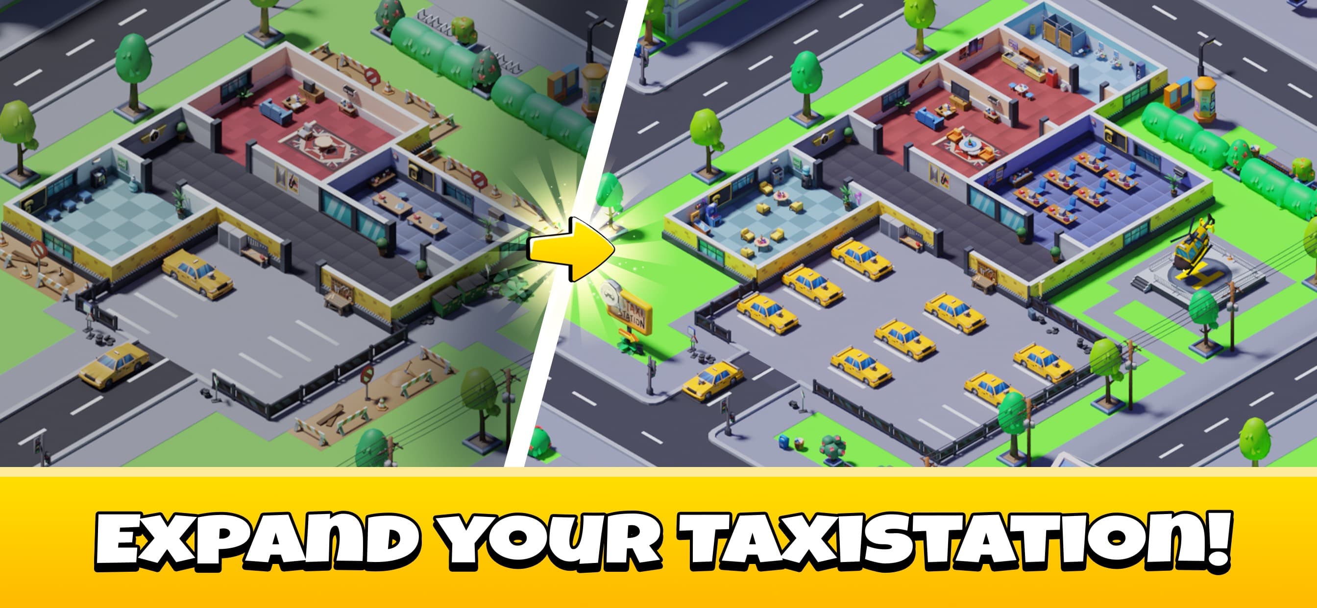 Idle Taxi Tycoon: Empire screenshot 1 - screenshot