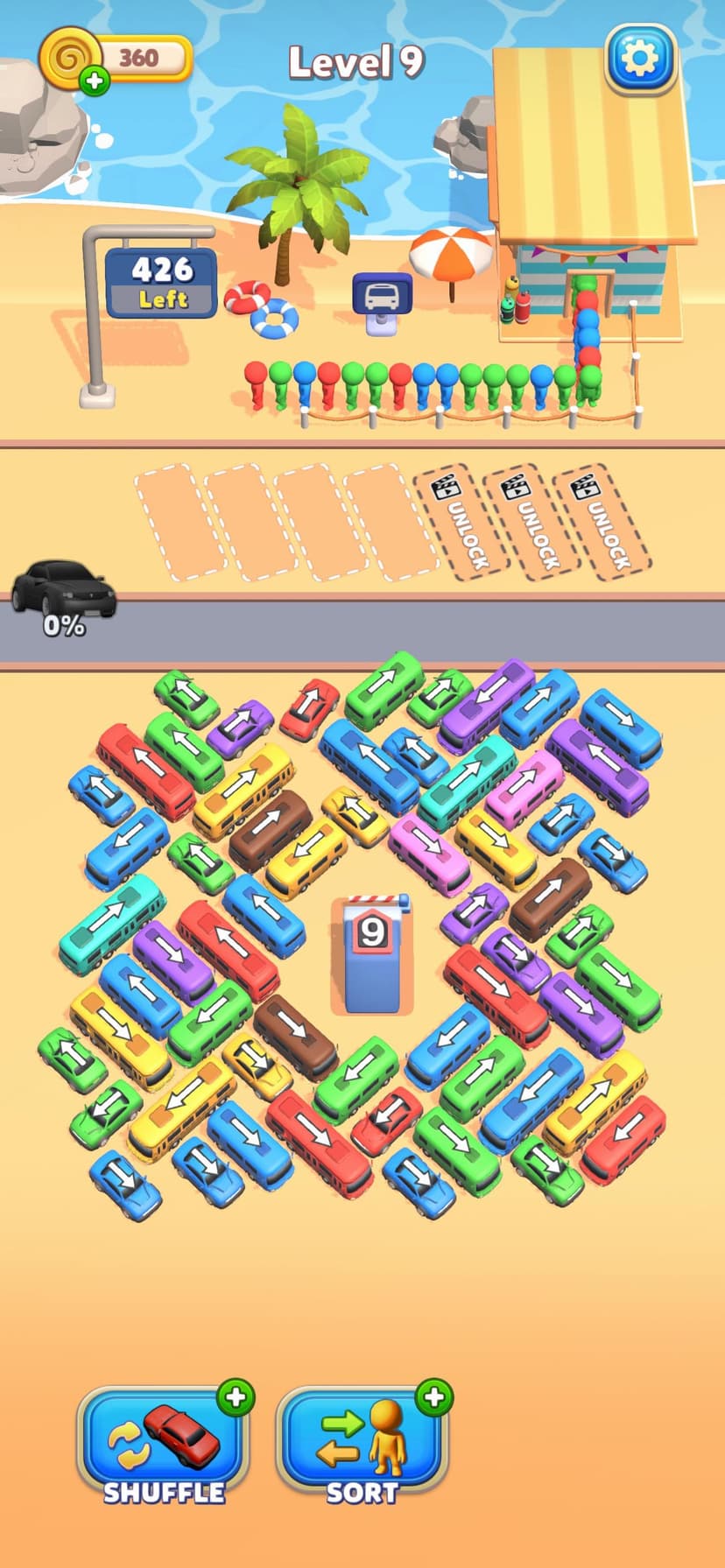 Bus Mania - Car Parking Jam screenshot 8 - screenshot