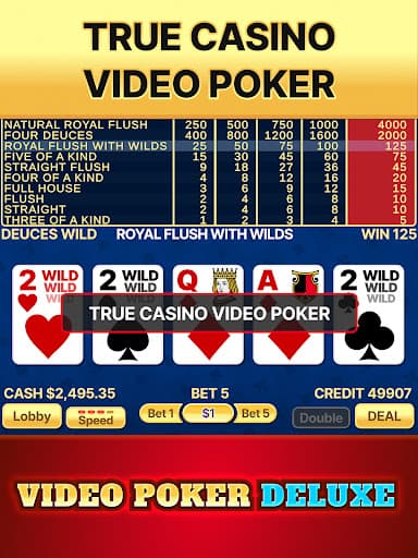 Video Poker Deluxe screenshot 6 - screenshot