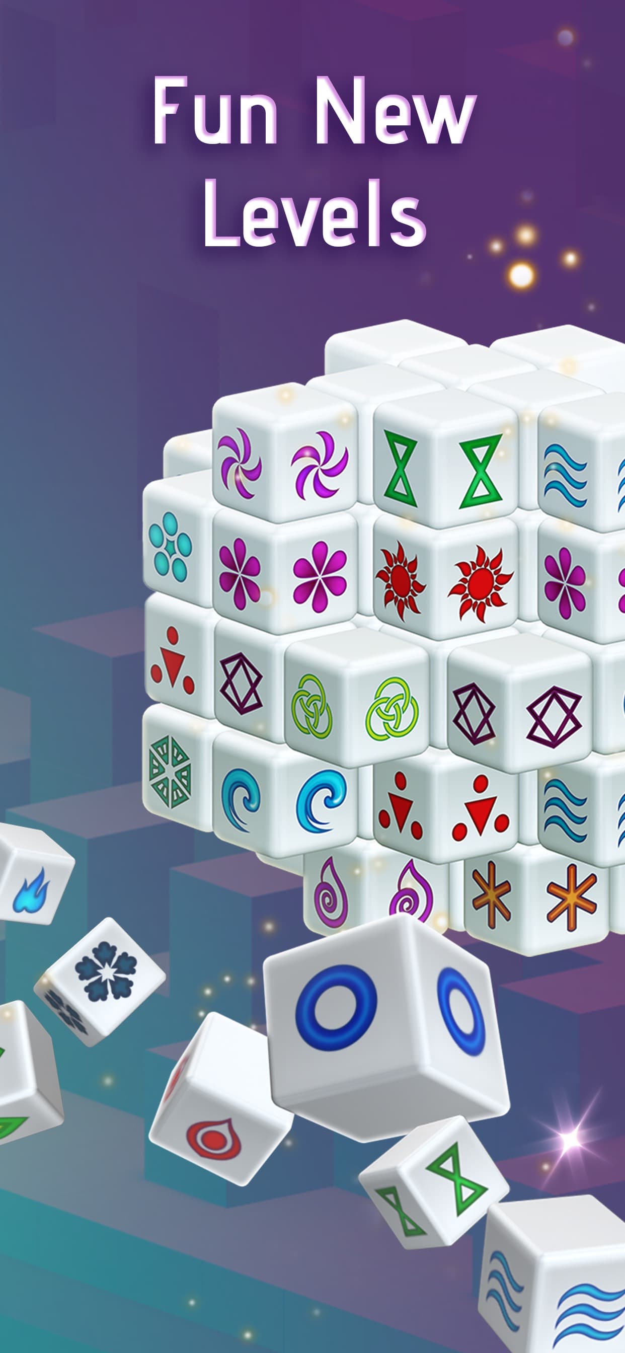 Mahjong Dimensions - 3D Cube screenshot 7 - screenshot