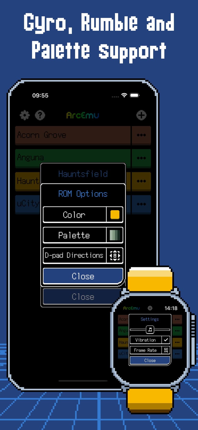 ArcEmu - Watch Emulator screenshot 10 - screenshot