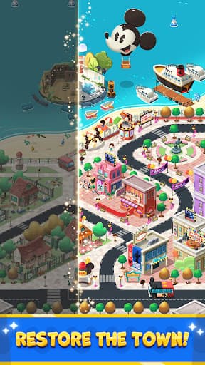 Disney Pop Town! Match 3 Games screenshot 4 - screenshot