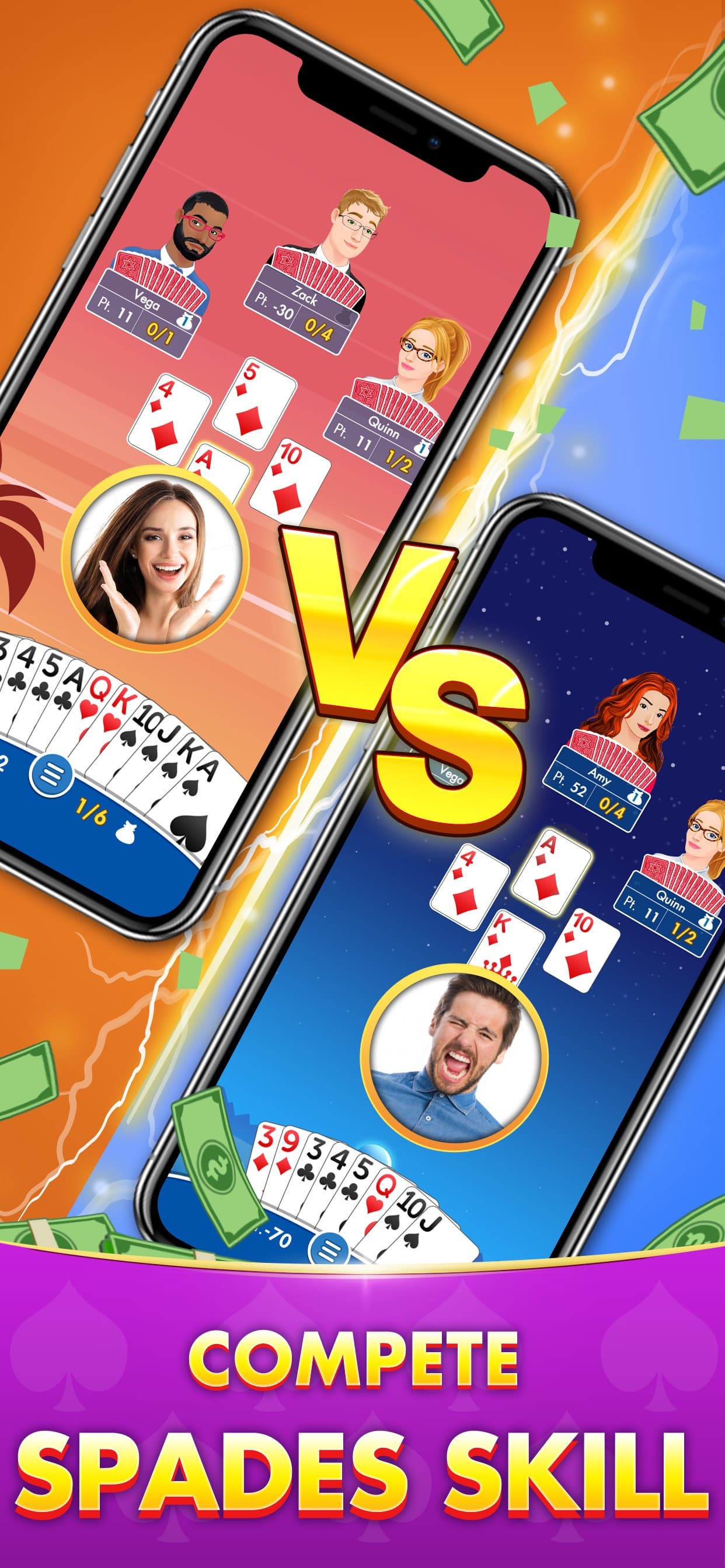 Spades Cash - Win Real Prize screenshot 2 - screenshot
