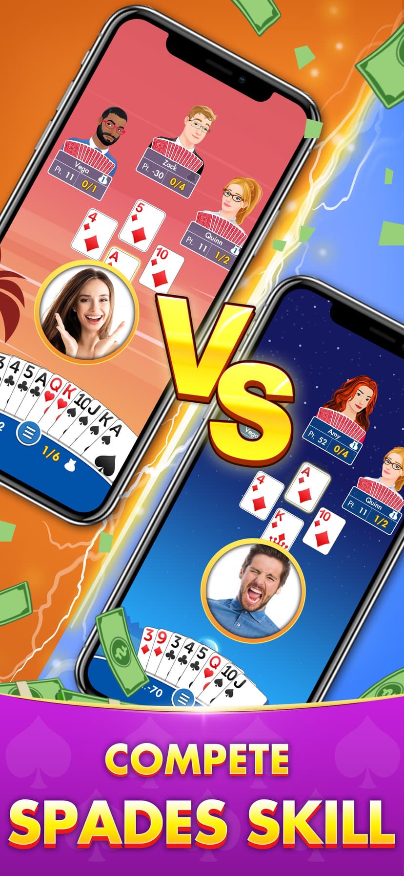 Spades Cash - Win Real Prize screenshot 2 - screenshot
