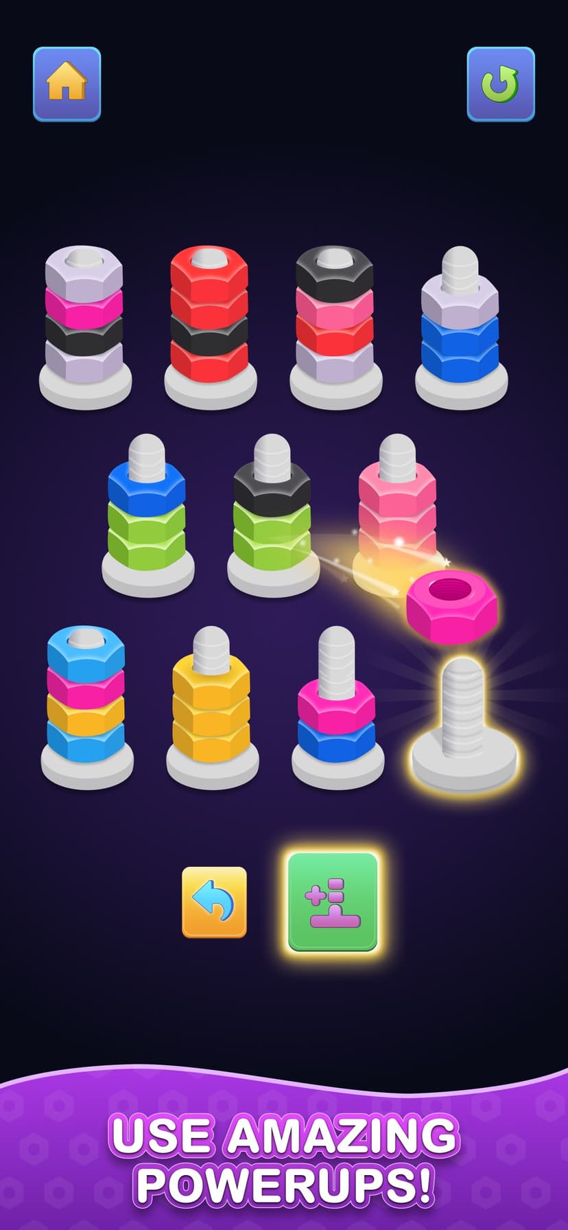 Nuts & Bolts - Color Sort Game screenshot 5 - screenshot