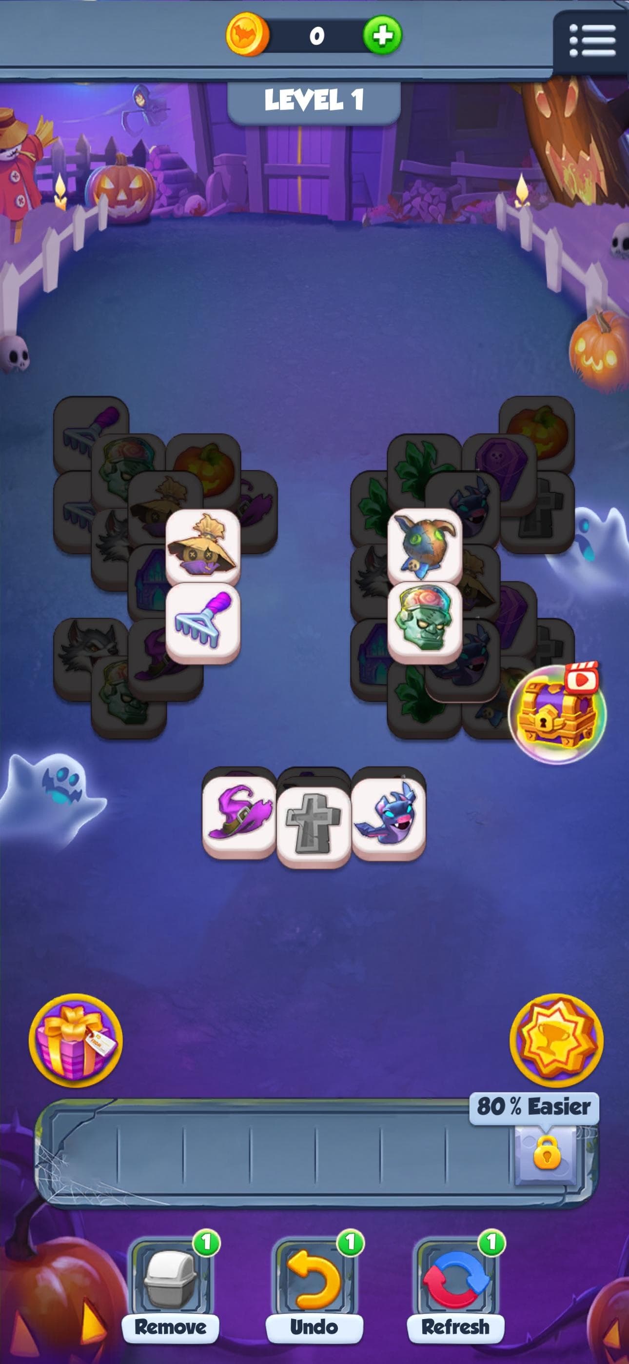 Curious Farm: Halloween Tiles screenshot 3 - screenshot