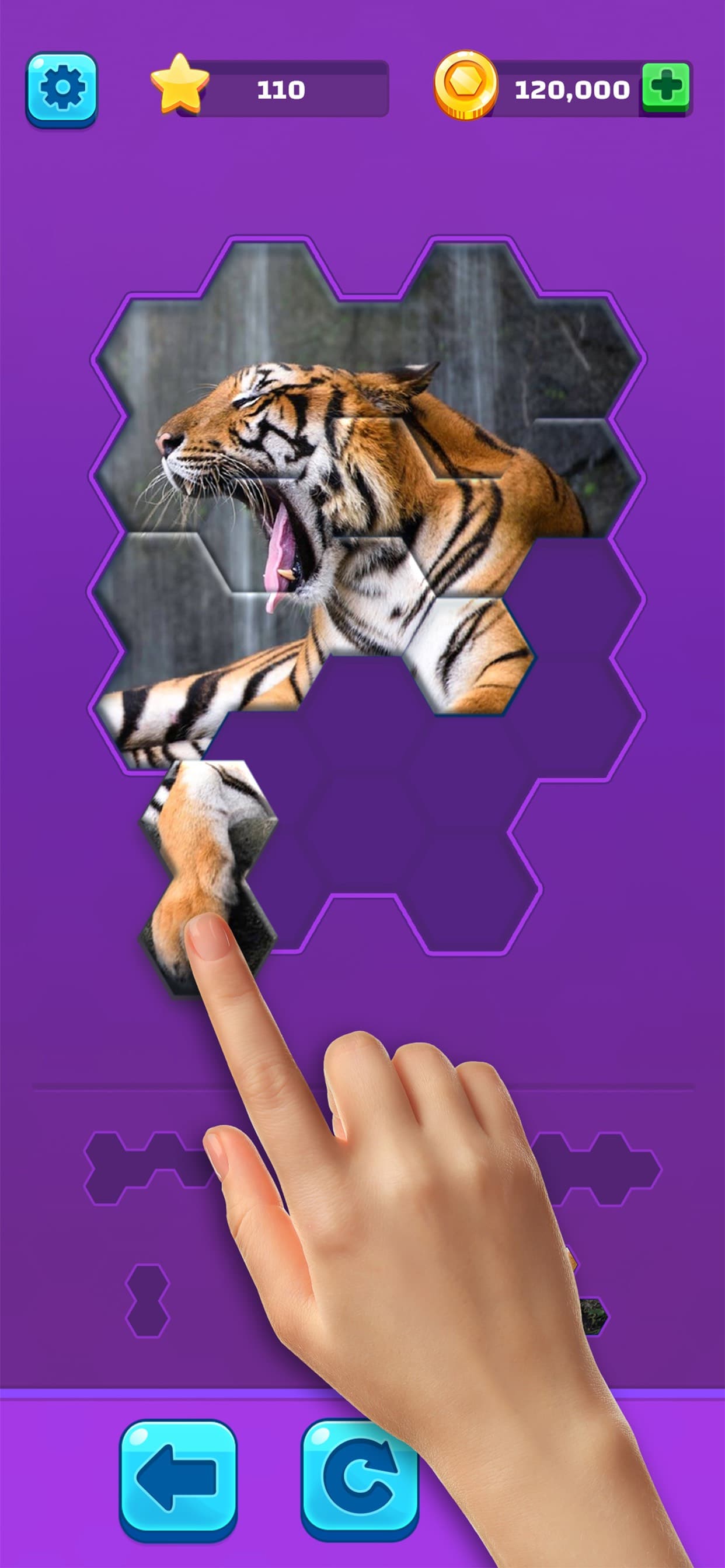 Hexa Jigsaw Puzzle ® screenshot 2 - screenshot