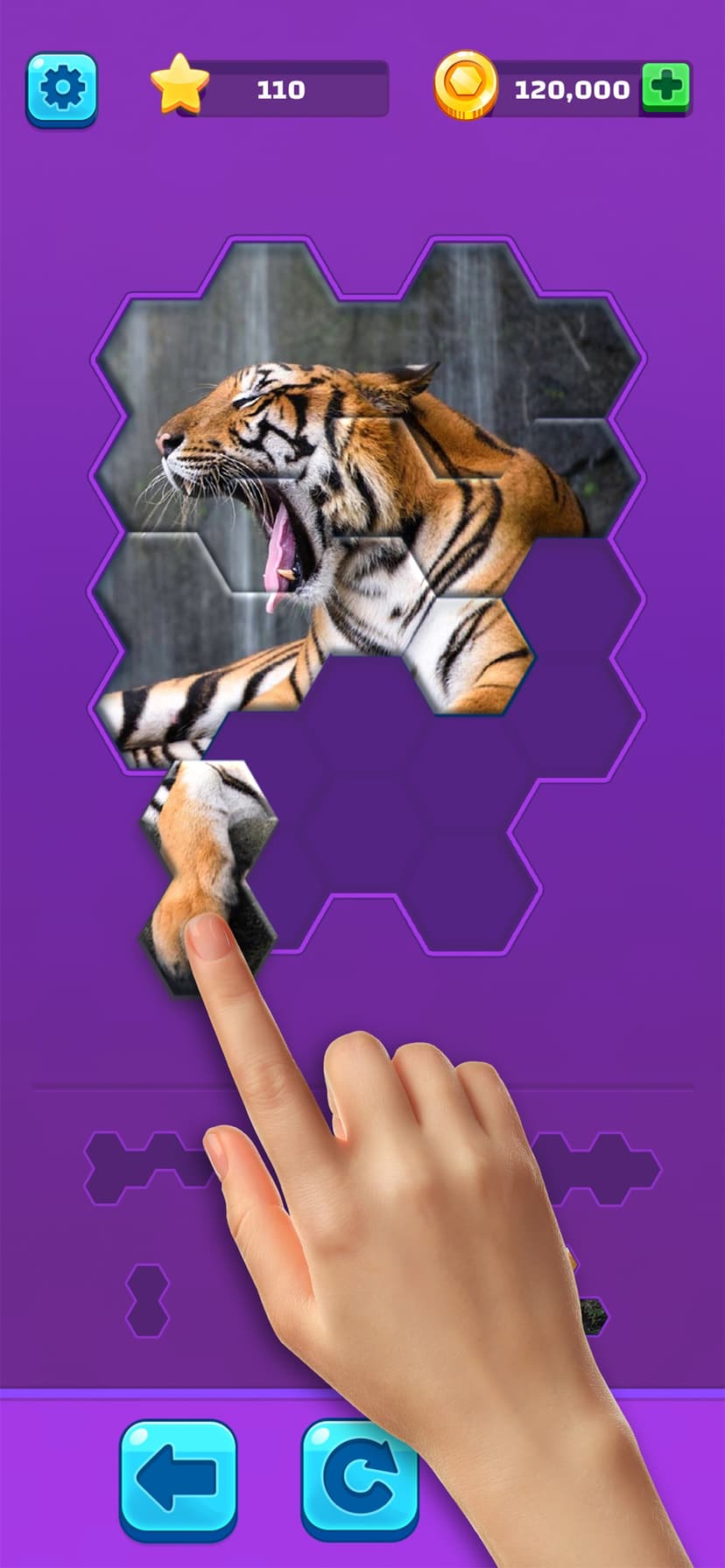 Hexa Jigsaw Puzzle ® screenshot 2 - screenshot