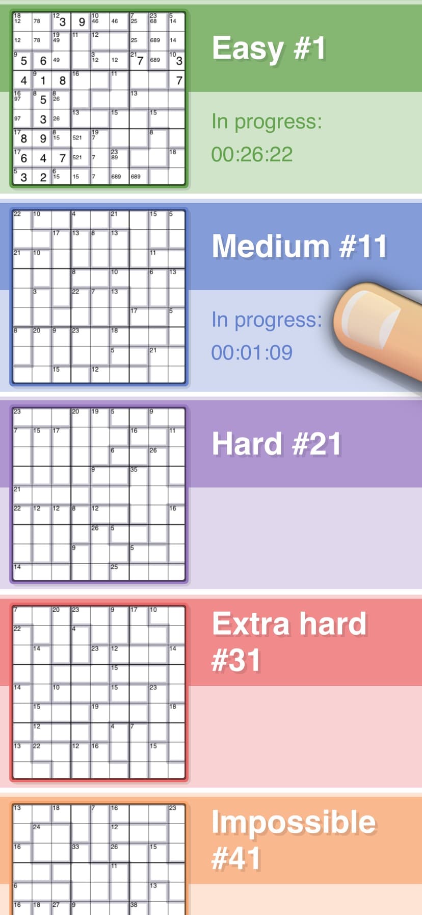 Killer Sudoku! screenshot 2 - screenshot