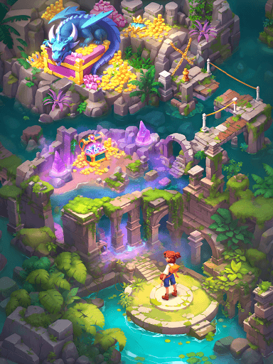Merge Adventure: Travel Games screenshot 12 - screenshot