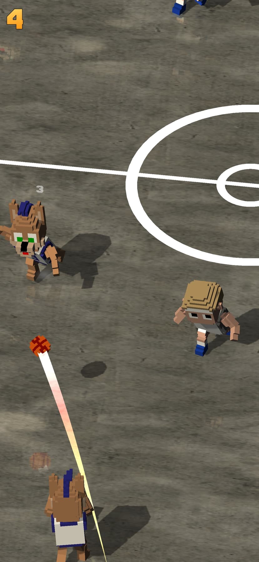 Blocky Basketball FreeStyle screenshot 4 - screenshot