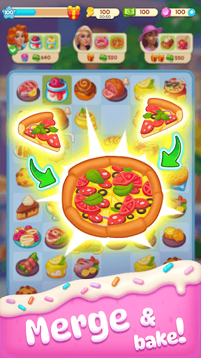 Piece of Cake: Merge Cooking screenshot 1 - screenshot